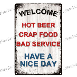 Special Day Steak House Decor Wall bar Crafts Printing Pub Sign Lounge <strong>Vintage</strong> Metal <strong>Poster</strong> logo Pub <strong>Music</strong> Sign - Product Image 6