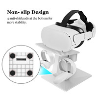 Support de casque avec accessoires VR améliorés pour Sony PlayStation PS VR2/ Pico4