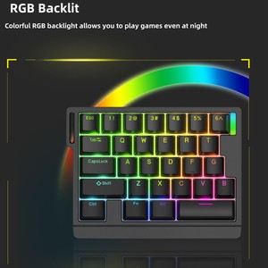 Teclado para Juegos con Cable Zoya HE30/8K, Eje Magnético, Una Mano, Respuesta Rápida, Activación Rápida, Parada de Emergencia - Product Image 3