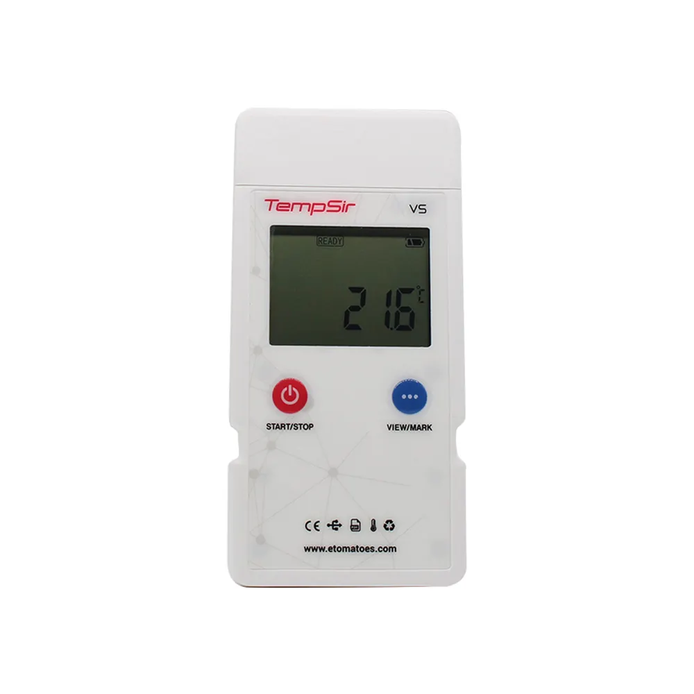 PDF USB Port 16000 Points Reusable One Time Use Temperature Data Logger Recorder