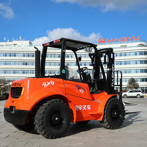 2025 yeni tasarım 4WD dizel motor çatal kaldırıcı kamyon 4.5ton kapasite 3m 5m 6m fabrika fiyat ile engebeli arazi forkliftler - Product Image 6