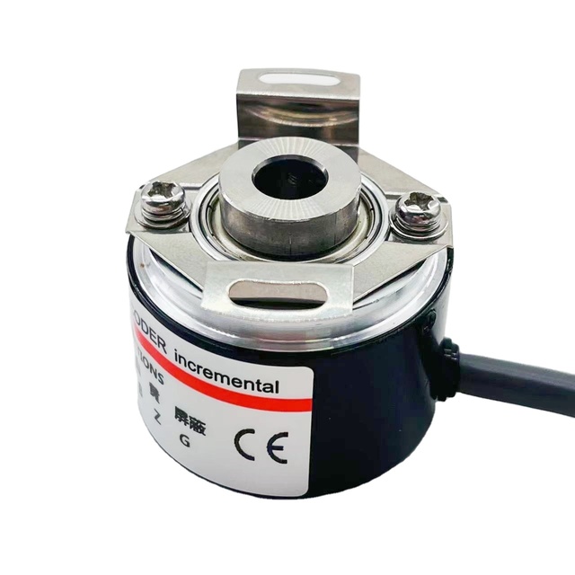 IY38H8 2500 ppr incremental hollow shaft rotary encoder Shaft inner diameter 8mm 600 1000 360 1024 line push pull HTL output