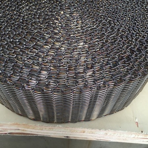 Chất lượng tốt SS 304 316 thép không gỉ Flex Chuỗi liên kết băng tải - Product Image 5