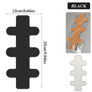 Waterdichte Cross-Pre-Cut Onregelmatige Spier Sport Hiel Bescherming Patches Voor Kinesiologie Tape - Product Image 2