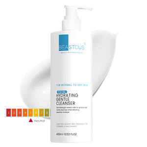 Desmaquillador de limpieza profunda de aminoácidos suaves de pH bajo, limpiador Facial de ácido débil para el cuidado diario de la piel o desmaquillador - Product Image 1