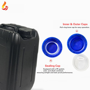 Fût photovoltaïque empilable de 10 L, fût en plastique double couche, intérieur blanc et extérieur noir - Product Image 2