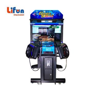 Machine <span class=keywords><strong>de</strong></span> jeu <span class=keywords><strong>de</strong></span> tir LiFun Ghost Squad 2 joueurs, simulateur d'amusement intérieur, jeu vidéo rétro d'arcade à vendre - Product Image 2