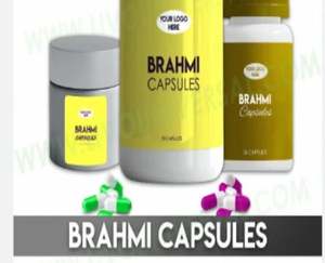 Capsules de Brahmi à base de plantes pures, à ingrédient unique, pour le soutien contre le stress et l'anxiété, capsules de Brahmi naturelles - Product Image 3