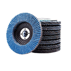 Disques à lamelles en oxyde d'alumine résistants à l'usure, personnalisables, 4,5'' (115*22mm), pour le meulage de soudures, outils abrasifs de qualité européenne, usine chinoise - Product Image 1