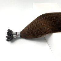 Extensions de cheveux chinois 100% vierges Remy double drawn à pointe éventail, très demandées