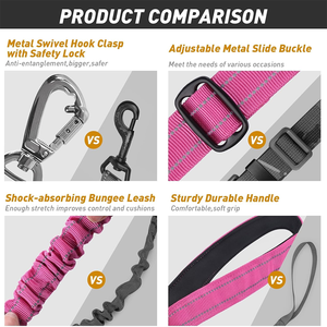 مبطن 2 مقبض مبطن بمشبك للسيارة حزام أمان قوي لا يمكن سحبه - Product Image 4