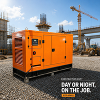 Générateur diesel professionnel 30 KVA, générateur silencieux 30 KVA, groupe électrogène diesel avec livraison rapide et ATS