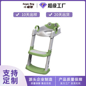 Taburete plegable para inodoro infantil con diseño de rana, ayuda para el entrenamiento para ir al baño para niños y niñas - Product Image 4