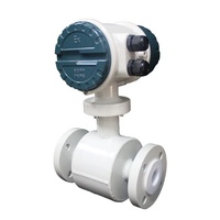 Débitmètre électromagnétique numérique à impulsion, capteur de contre-courant d'eau, contrôle de liquide pour hydrant, collier de serrage à bride