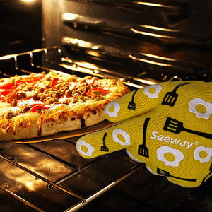 Mitaines de <span class=keywords><strong>four</strong></span> haute température Seeway résistant à la chaleur BBQ Grill Cuisson <span class=keywords><strong>Pizza</strong></span> Gants de <span class=keywords><strong>four</strong></span> - Product Image 4