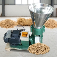 Nouvelle machine à granulés d'aliments pour animaux électrique mobile de grande capacité TOPS avec une capacité de 100 kg/h, taille de granulés de 2,5 à 10 mm, longue durée de vie