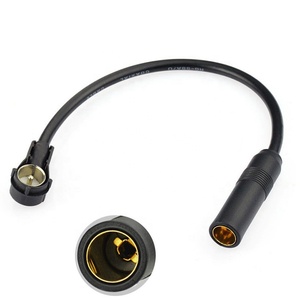 <span class=keywords><strong>Adaptateur</strong></span> d'<span class=keywords><strong>antenne</strong></span> de câble de conversion <span class=keywords><strong>DIN</strong></span> <span class=keywords><strong>ISO</strong></span> durable de 30cm en fil noir Accessoire d'<span class=keywords><strong>antenne</strong></span> d'<span class=keywords><strong>autoradio</strong></span> facile à utiliser avec extensions - Product Image 5