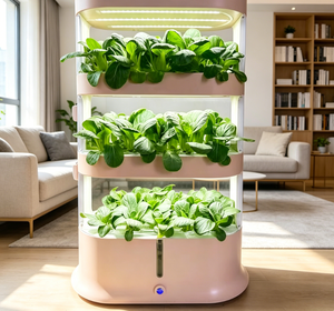 Système de culture hydroponique intelligent à 3 niveaux avec éclairage LED pour herbes et légumes <span class=keywords><strong>d</strong></span>'<span class=keywords><strong>intérieur</strong></span> - Product Image 1