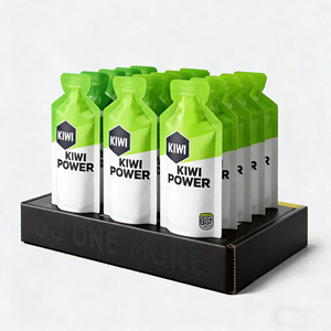 Bustine campionarie personalizzate a forma di bottiglia da 20g 50g per polvere proteica, elettroliti <span class=keywords><strong>in</strong></span> polvere, integratori e bevande <span class=keywords><strong>in</strong></span> mini bustine - Product Image 3