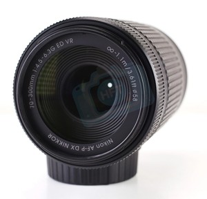 <span class=keywords><strong>Objectif</strong></span> zoom HFT professionnel <span class=keywords><strong>AF</strong></span>-<span class=keywords><strong>P</strong></span> DX Nikkor 70-300mm F/4.5-6.3G ED pour reflex numérique, ouverture F22-32, distance de mise au point minimale de 1,1 m - Product Image 4