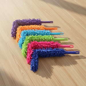 <span class=keywords><strong>Plumeau</strong></span> en <span class=keywords><strong>microfibre</strong></span> <span class=keywords><strong>lavable</strong></span> de 58 cm avec manche flexible et extensible pour le nettoyage des ventilateurs, claviers, plafonds et de la maison - Product Image 1