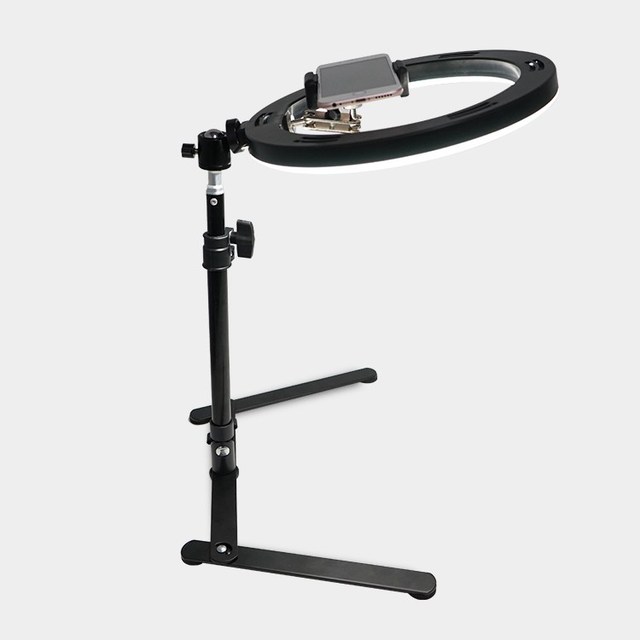 Photographic Lighting LED Ring Light with Cell Phone Holder Live Streaming Selfie Stand Led Circle Light