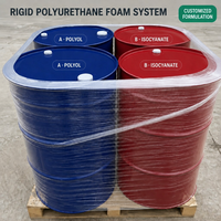 Système de mousse de polyuréthane rigide à faible odeur et faible teneur en COV, formule personnalisée en deux composants, panneau isolant et mousse pulvérisée