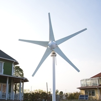 Générateur éolien Outevo 2026 Mini 200W à faible vitesse de démarrage pour éclairage public