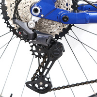 Batterie lithium EM6 48V VTT tout-terrain en alliage d'aluminium Bafang M560 250W assistance électrique à mi-entraînement 12 vitesses queue souple