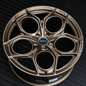 ล้อแม็กซ์ SRX รุ่นใหม่ ขนาด 16-24 นิ้ว ผลิตจากอะลูมิเนียมอัลลอยด์ขัดเงา ดีไซน์โมโนบล็อกแบบกลวง ความหนา 40 มม. สีบรอนซ์ / สำหรับรถยนต์หรู - Product Image 5