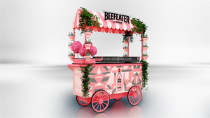 Carrito <span class=keywords><strong>de</strong></span> algodón móvil, carrito <span class=keywords><strong>de</strong></span> dulces con ruedas - Product Image 4