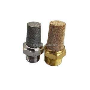 Silenziatore pneumatico in acciaio inossidabile a forma di cono da 1/8 a 2 pollici a forma di cono sinterizzato SS 316L in polvere - Product Image 6