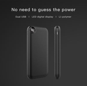 Innisfox พาวเวอร์แบงค์แบบพกพา10000มิลลิแอมป์ชั่วโมงที่ชาร์จมือถือแบบ USB คู่ดีไซน์เพรียวบางจากผู้ผลิตจีนสำหรับ <span class=keywords><strong>iPhone</strong></span> 16 <span class=keywords><strong>Pro</strong></span> - Product Image 5