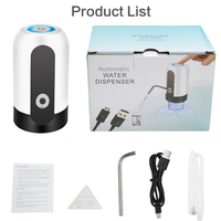 Pompe Distributrice d'Eau Électrique Portable Intelligente USB Flojet Mini pour Bouteille de 5 Gallons DC 12V OEM Froide en Plastique Tactile Sans Fil