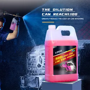 4L High Concentrated 1:500 Car Shampoo Car Wash Liquid Foam Car Soap Wax Wash Shine Cleaning Detailing Shampoo Soap