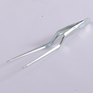 Pince à épiler dentaire en plastique à pointe incurvée pour soins bucco-dentaires et usage DIY - Product Image 3