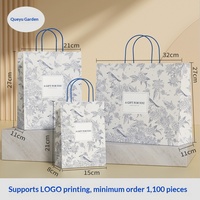 Sac cadeau personnalisé style sac à main, aspect haut de gamme, en papier kraft rose et bleu, pour faveurs de fête, emballage cadeau, sacs de transport pour pâtisserie