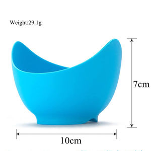 Soporte de silicona antiadherente personalizado para <span class=keywords><strong>huevos</strong></span> de grado alimenticio, escalfador de <span class=keywords><strong>huevos</strong></span> de <span class=keywords><strong>microondas</strong></span>, vaporizador de <span class=keywords><strong>huevos</strong></span> de silicona, tazas de escalfador con cepillo - Product Image 2