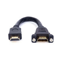 Coupleur HDMI FARSINCE 4K 8K, HDMI Femelle-Femelle, Prise de traversée HDMI pour montage mural et sur panneau