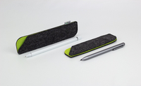 Nouveau mince transportant un étui porte-stylo multifonctionnel personnalisé en feutre pour stylo de protection crayon plume