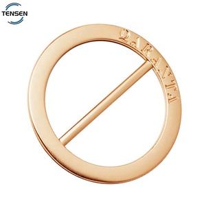 Tùy Chỉnh Quần Áo Phần Cứng Vàng Nhẫn Vòng Hình Dạng Đồ Bơi Phù Hợp Khắc Tên O Khóa Điều Chỉnh Cho Hàng May Mặc - Product Image 3