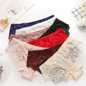 BEIZHI Ropa Interior de Encaje para Niñas, Bonitos Braguitas de Encaje Transparentes para Mujer - Product Image 5