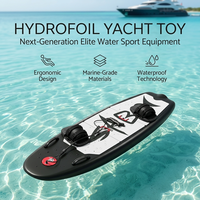 Produit phare : Jouet hydrofoil, équipement de sport nautique haut de gamme, planche de surf électrique, jetboard, wakeboard et scooter aquatique à motif requin