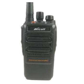 MiCall MC3600 Digital Mobile Radio 136-174MHz/400-520MHz IP67 Waterproof Walkie Talkie with Long Range VOX