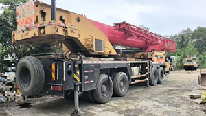 Grue sur camion Sany 80 tonnes modèle STC800T5 de 2019 est un modèle de pré-conduite de cinquième génération avec une flèche secondaire - Product Image 2