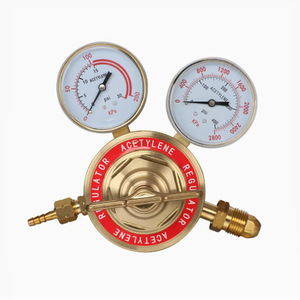 Regulador de Presión de Oxígeno y Acetileno de Latón Industrial de Alta Resistencia Victor 0781-3505 VTS250C-540 con Doble Manómetro - Product Image 3