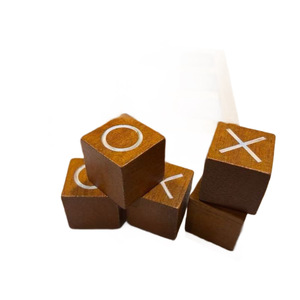 Gioco Portatile in Legno Tic Tac Toe XO, Resistente e Leggero, per Bambini e Adulti in Movimento, Divertimento e Convivialità - Product Image 5