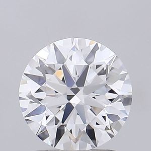 Diamant rond brillant CVD cultivé, blanc argenté vif, certifié IGI VVS, pour la fabrication de bijoux de piercing - Product Image 2