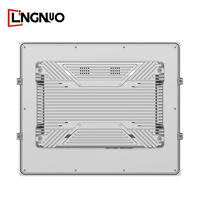 PC industriel 17 pouces, résolution 1280x1024, sans ventilateur, plateforme Intel 6e-13e génération, prise en charge de la tension large bande 9-36V