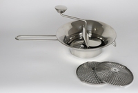 Moulin alimentaire rotatif en acier inoxydable avec 3 disques de meulage pour la sauce tomate